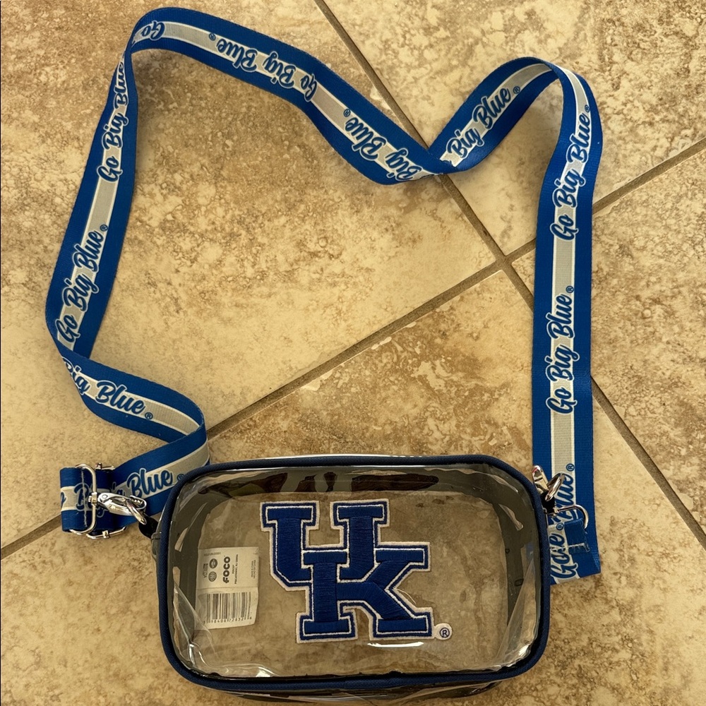 Clear university of Kentucky Crossbody Bag